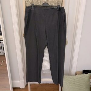 Charcoal grey work pants